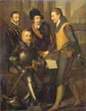 the four brothers of willem one prince of orange